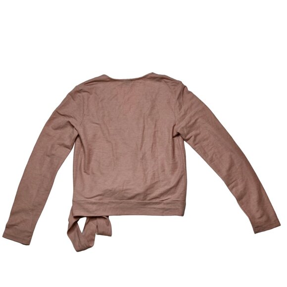 Dynamite Muted Pink Asymmetrical Buttoned Top, size Extra Small - Picture 2 of 9